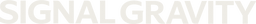 Signal Gravity refined wordmark